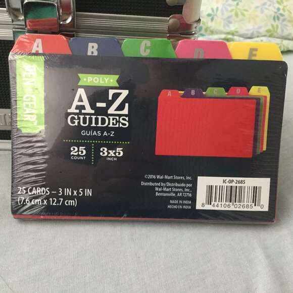 VAULTZ Lockbox with Key 3 x 5 Storage Box NEW - Picture 8 of 8